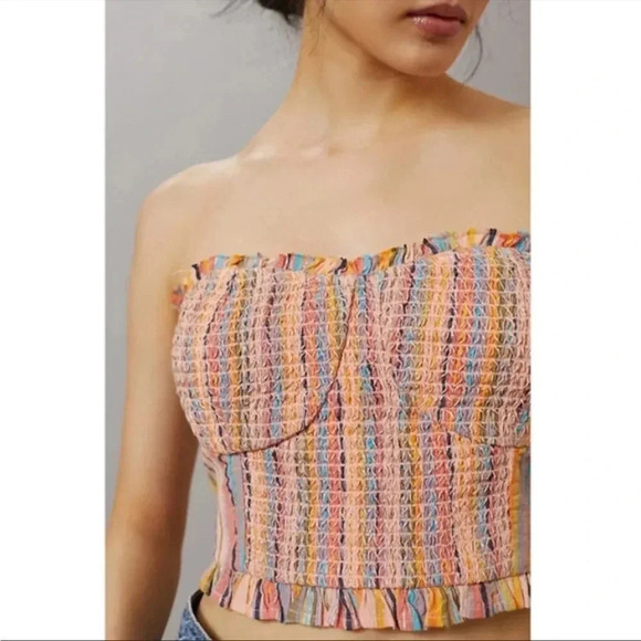 Anthropologie Pilcro kitted crop top - Picture 3 of 13